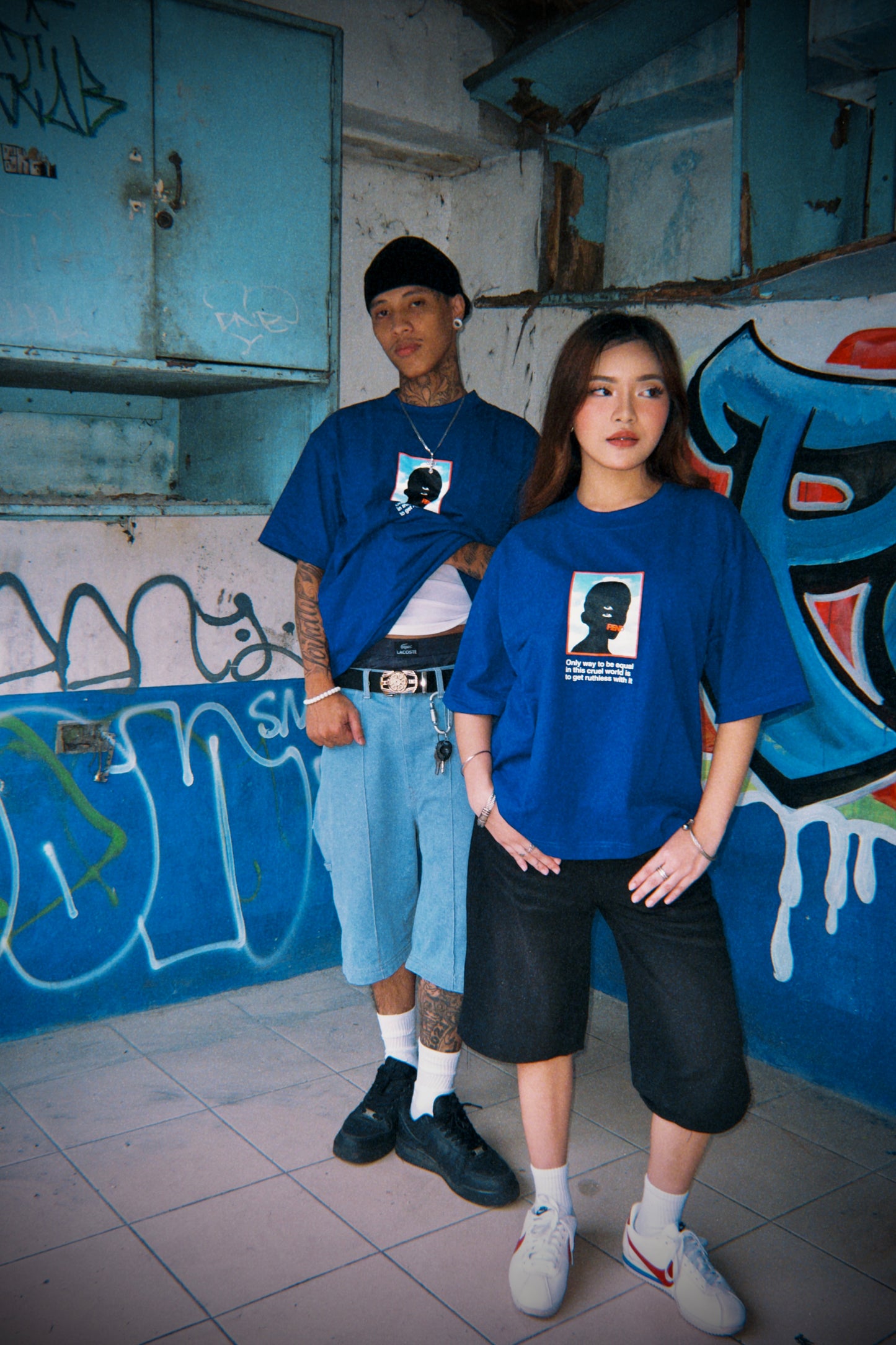 Reminder Tee Blue (BOXY)