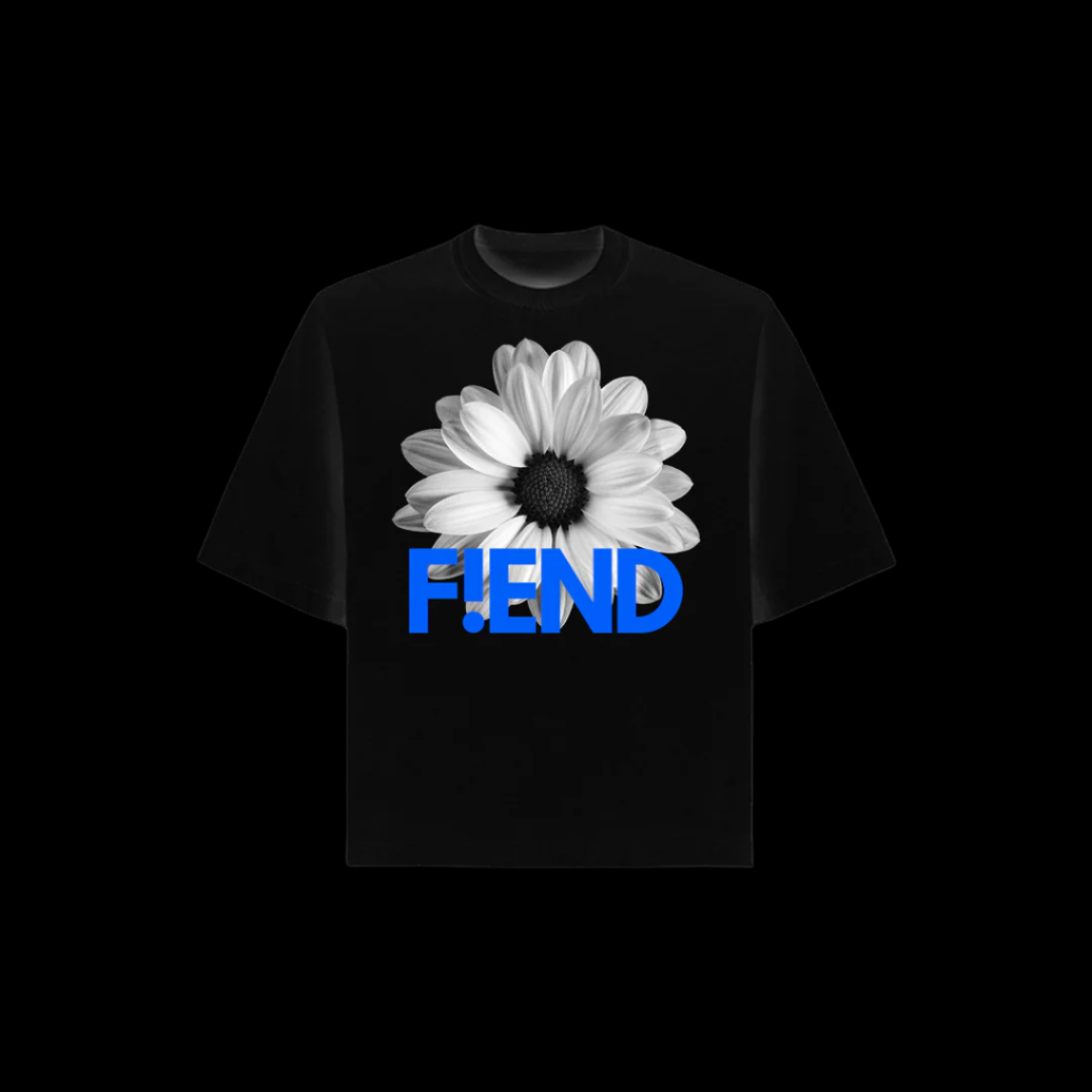 M!DDLE Tee Black (BOXY)