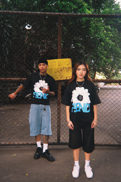 M!DDLE Tee Black (BOXY)