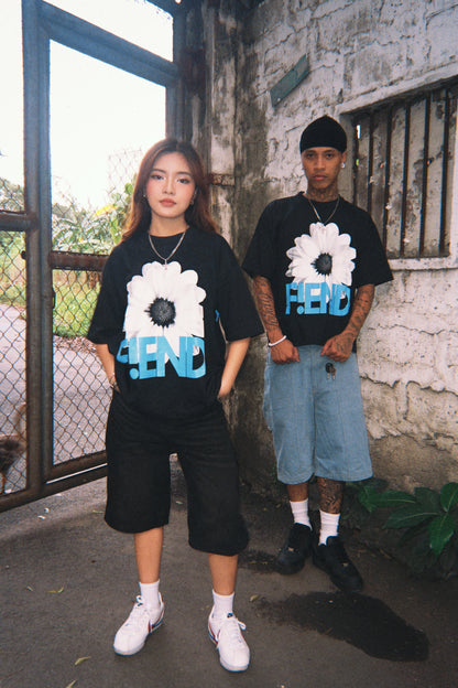 M!DDLE Tee Black (BOXY)