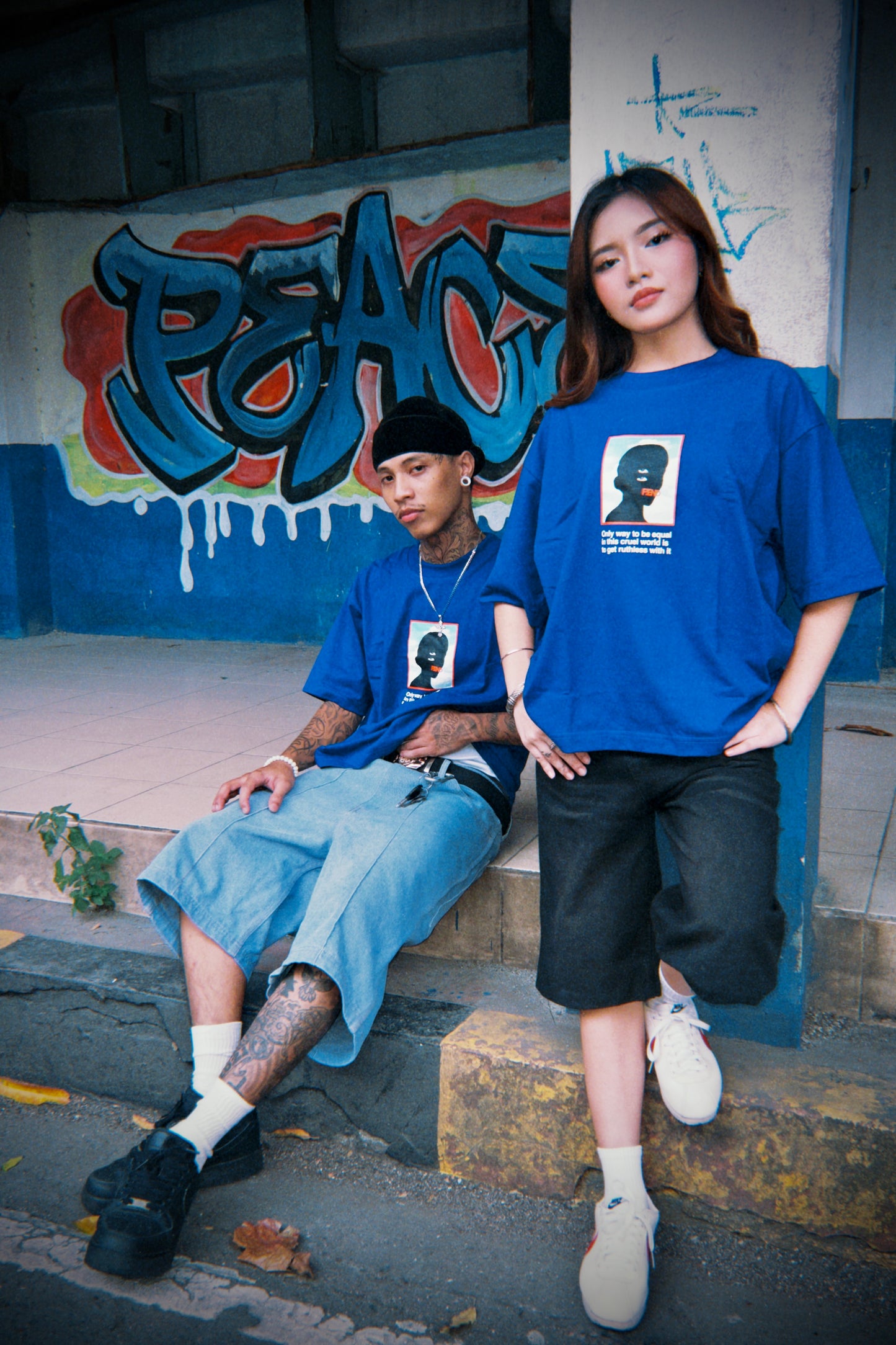 Reminder Tee Blue (BOXY)