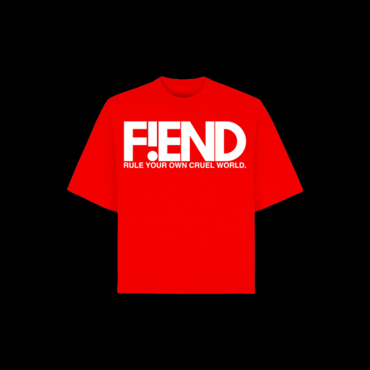 T Line Tee Red (BOXY)